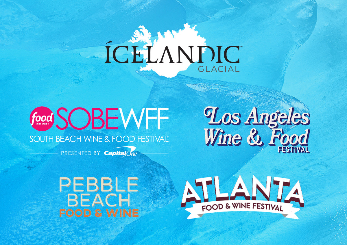 ICELANDIC GLACIAL™ Dominates the 2024 Food & Wine Festival Scene as Pr