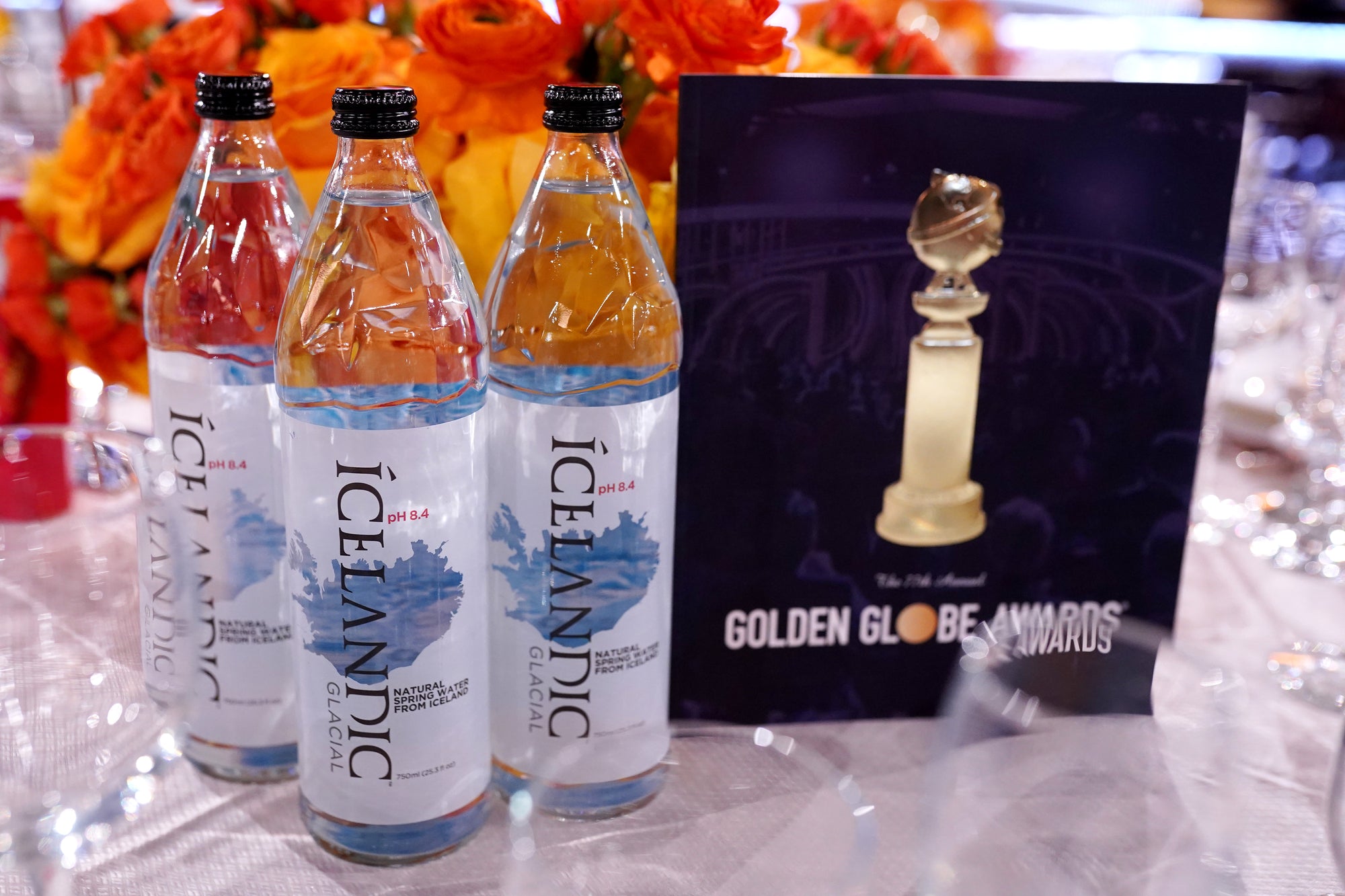 Icelandic Glacial to Return as the Official Water of the 78th Annual Golden Globe® Awards