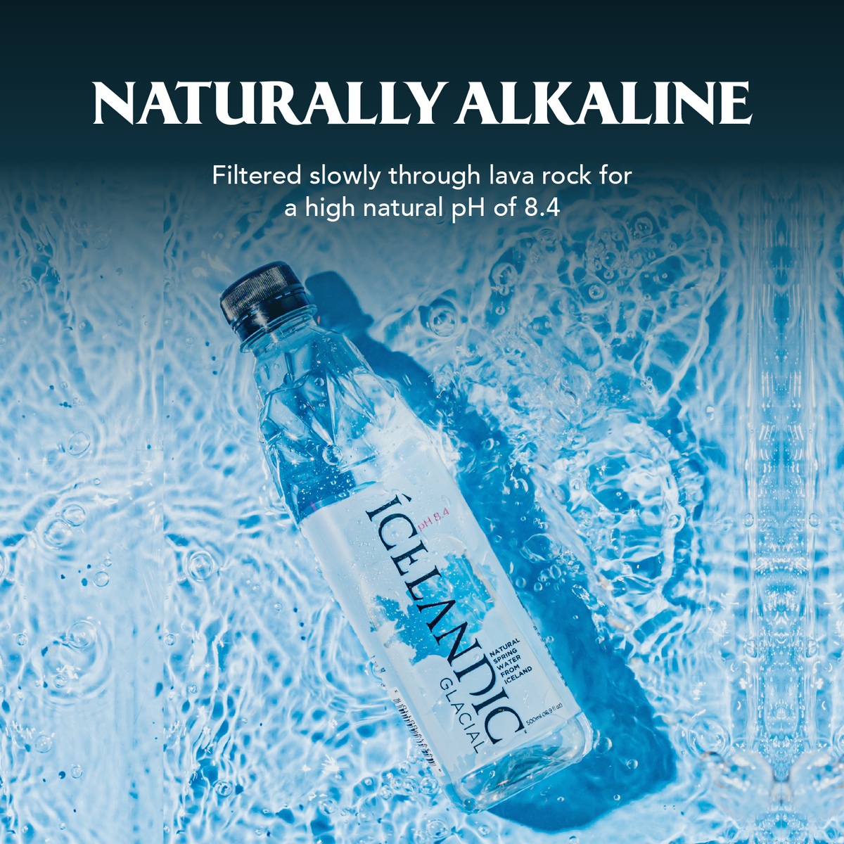 Icelandic Glacial Natural Spring Water - Icelandic Glacial